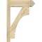 Ekena Millwork Westlake Rough Sawn Arts and Crafts Outlooker, Douglas Fir, 6"W x 18"D x 26"H OUT06X18X26WTL03RDF - alternate 2